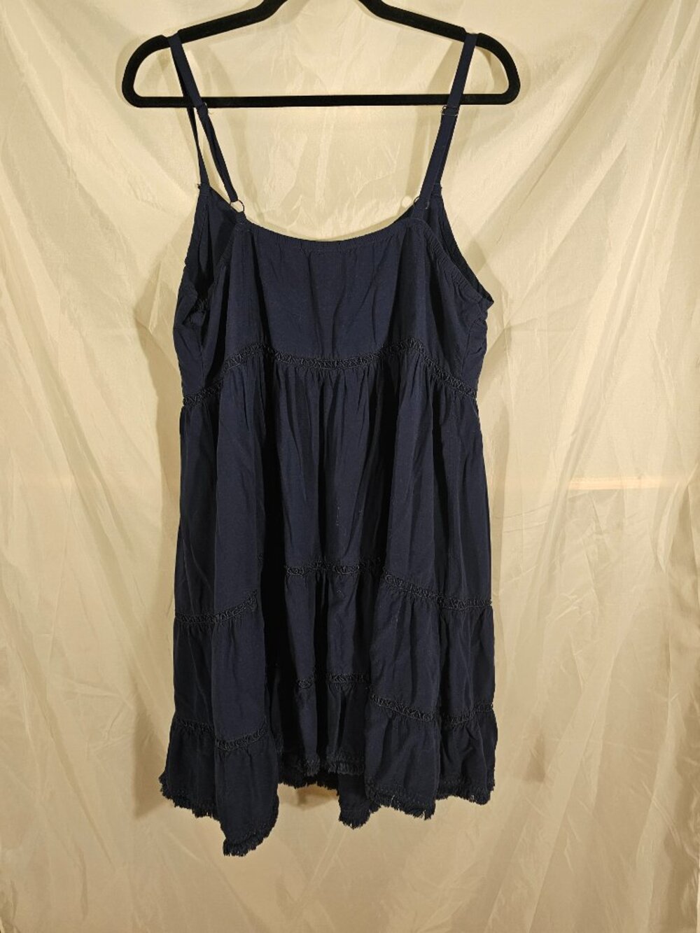Torrid navy mini cami dress. Size 1 - Picture 6 of 6